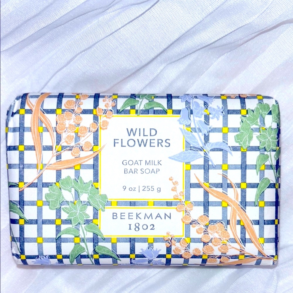 *NEW* Beekman 1802 Wild Flowers Goat Milk Bar Soap